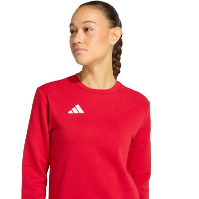 4. adidas Entrada 26 Sweat Top women’s sweatshirt red KB3950