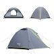 2. NILS CAMP Explorer NC6004 3-person camping tent, gray