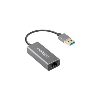 NATEC CRICKET 1GB USB 3.0 NETWORK ADAPTER WITH 1X RJ45 ON CABLE NNC-1924