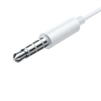 3. Baseus Encok H17 3.5mm minijack wired headphones white (NGCR020002)