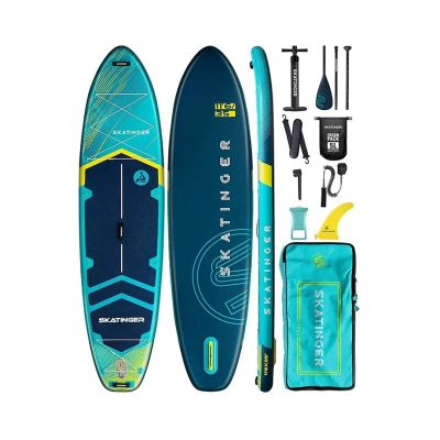 2. SUP board SKATINGER Prana light bule 350x89x15 Yoga