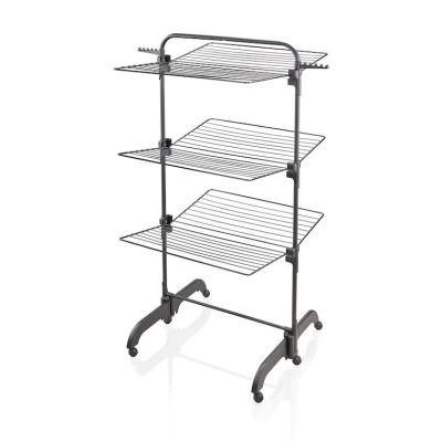 Comfort Tower 420 Black Leifheit vertical dryer