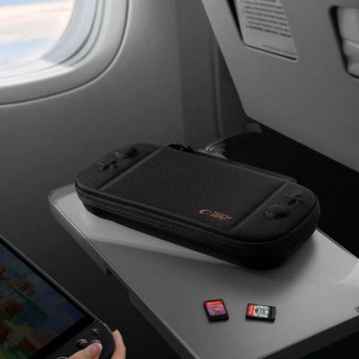 11. Tech-Protect Slim Pouch for Nintendo Switch 2 - Black