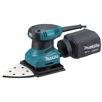 2. Makita BO4565K Portable Orbital Sander Black, Turquoise 14000 OPM 200 W