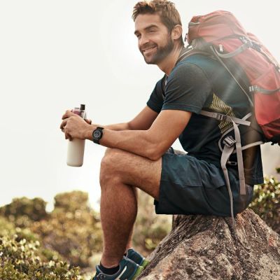 6. Tech-Protect Delta Pro Strap for Samsung Galaxy Watch Ultra (47mm) - Orange