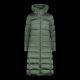 CMP women's winter jacket with hood, insulated coat, long, green (34K0046F/E621)