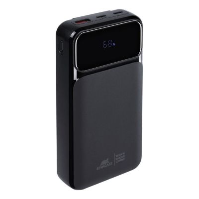 2. Rivacase VA2221 Lithium Polymer (LiPo) Power Bank 20000 mAh Black