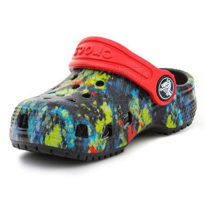 4. Crocs Classic Tie Dye Graphic Kids Clog T Jr 206994-4SW