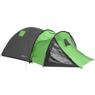 3. 4-PERSON COOL BLACK-GREEN ENERO CAMP TENT