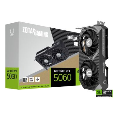 24. ZOTAC GAMING GeForce RTX 5060 TWIN EDGE OC 8GB Graphics Card