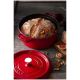 7. Staub Round Cast Iron Pot - 3.8 ltr, Red