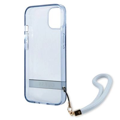 7. Guess GUHCP13SHTSGSB iPhone 13 mini 5,4 "blue / blue hardcase Translucent Stap