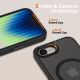 3. Tech-Protect MagMat MagSafe Case for iPhone 16e / 17e - Matte Black
