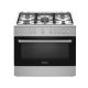 6. Ravanson KWGE-K90A Cheff gas-electric cooker (stainless steel)