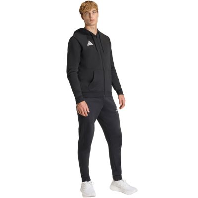 6. Men's adidas Entrada 26 FZ Hoody Black KF5945