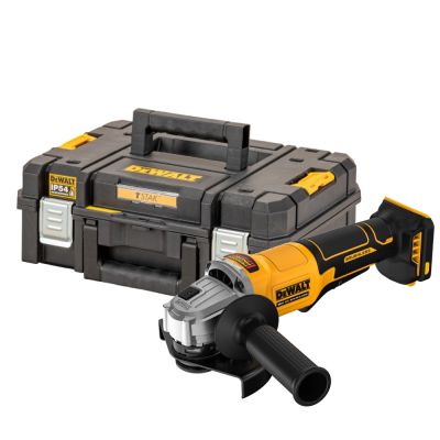 2. Dewalt 1106537 125 MM XR 18V 0*AH TSTAK Cordless Angle Grinder