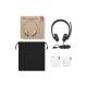 9. Lenovo 5000 Wired VoIP Headset with Microphone, USB A/C, Black