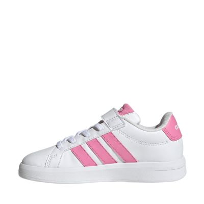 5. Adidas Grand Court 3.0 kids' shoes white and pink JP9371