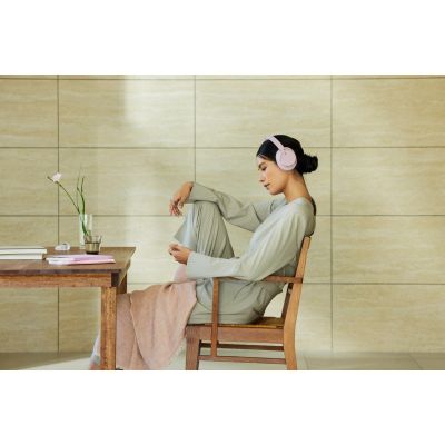 8. Sony WH-CH720N Headphones Bluetooth Connectivity Over-Ear Noise Cancelling Wireless Pink