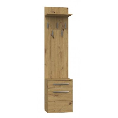 DUO ARTISAN OAK SHOE CABINET HANGER