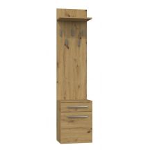 DUO ARTISAN OAK SHOE CABINET HANGER