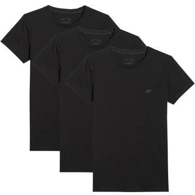 Women's T-shirt (SET OF 3 T-SHIRTS) 4F 4FWMM00TTSHF3306-10S-20S-56S