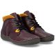 10. Women's comfortable insulated ankle boots, burgundy, Rieker 52544-30