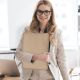 8. Tech-Protect Neoslim 15-16" Laptop Bag - Beige