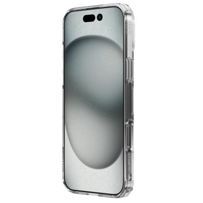 5. Nillkin Nature Pro Case for iPhone 16 - transparent and white