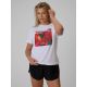Women's regular printed T-shirt 4F 4FRSS26TTSHF4514-10S