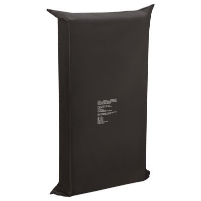 2. Folding gymnastics mattress black 2400x1200x50mm HMS MGS01