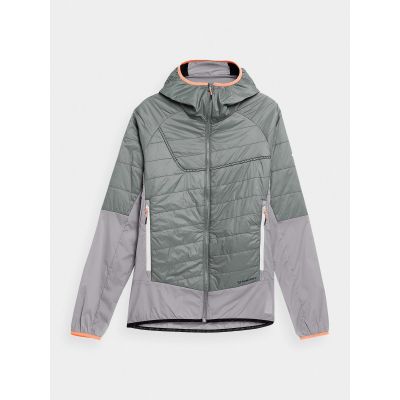 3. Men's trekking jacket with primaloft® black insulation eco filling 4F 4FSS23TDJAM101-24S