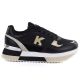 2. Women's leather sports shoes black Kobbo 100102