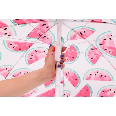 28. BEACH/BALCONY UMBRELLA 160CM WATERMELON 1048789