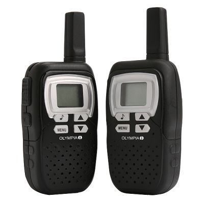 3. Olympia PMR 1208 walkie-talkie 8 channels 446 MHz Black