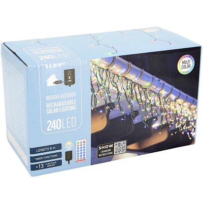 6. 240 LED LIGHT CHAIN MULTICOLOR