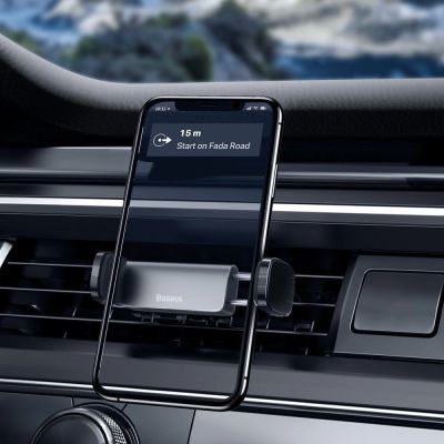 10. Baseus car phone holder for air vent black (SUGP-01)