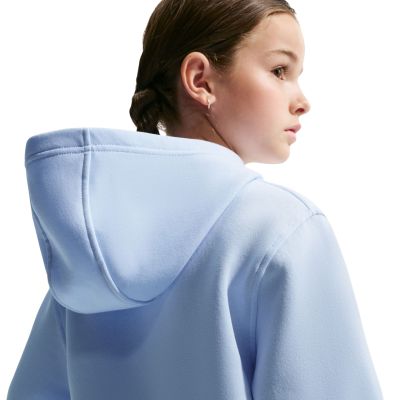 4. Nike Sportswear Club Fleece Kids' Sweatshirt, Light Blue, FD3000 408