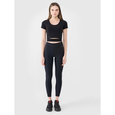 5. Knitted leggings 4F W 4FWSS25TTIGF204-20S