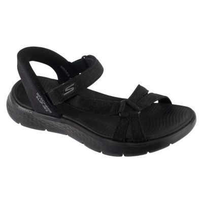 Skechers Slip-Ins: Go Walk Flex Sandal - Illuminate 141481-BBK Black Size 36