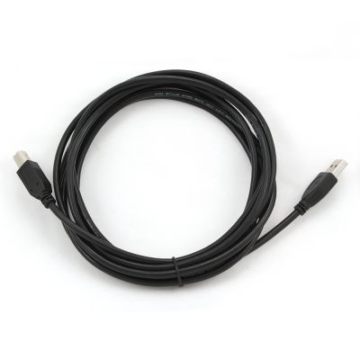 4. GEMBIRD CCP-USB2-AMBM-10 cable (USB 2.0 type AM - USB 2.0 type BM; 3m; black)
