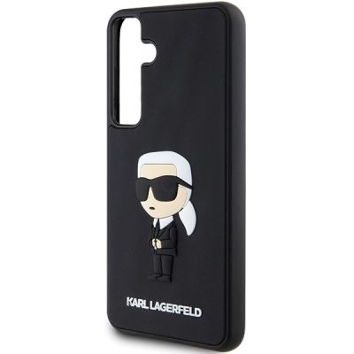 6. Karl Lagerfeld 3D Rubber Ikonik case for Samsung Galaxy S24+ - black