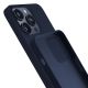 9. 3mk Silicone Case for iPhone 15 Pro Max - Navy Blue