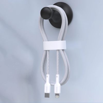 3. Dudao L9X 30W USB-C - Lightning Cable 2m - White