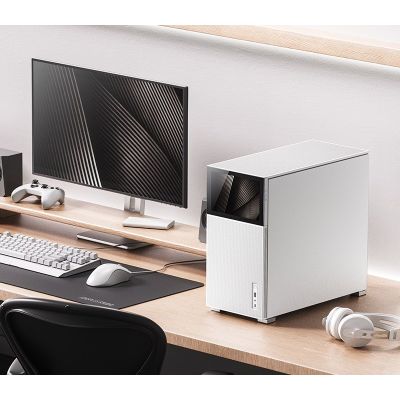 16. Jonsbo D41 MESH Screen computer case, white