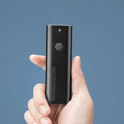 2. Rockbros RHL600 front bicycle light 600lm 2600mAh IPX6 - black