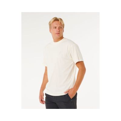 2. Men's RIP CURL Search Embroidery Tee White