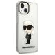 4. Karl Lagerfeld Ikonik Karl Lagerfeld Case for iPhone 13 / 14 / 15 - Transparent