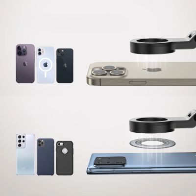 10. Joyroom JR-ZS365 magnetic phone travel holder - black