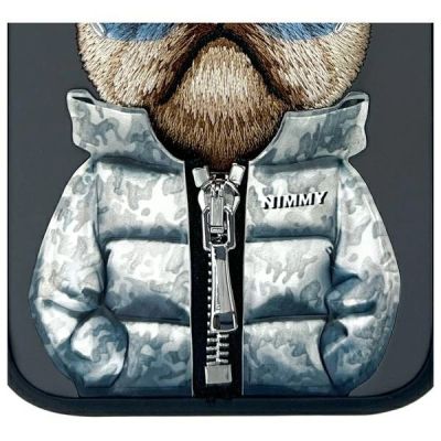 9. Nimmy Cool&Cute 2.0 Dog Case for iPhone 16 - Black